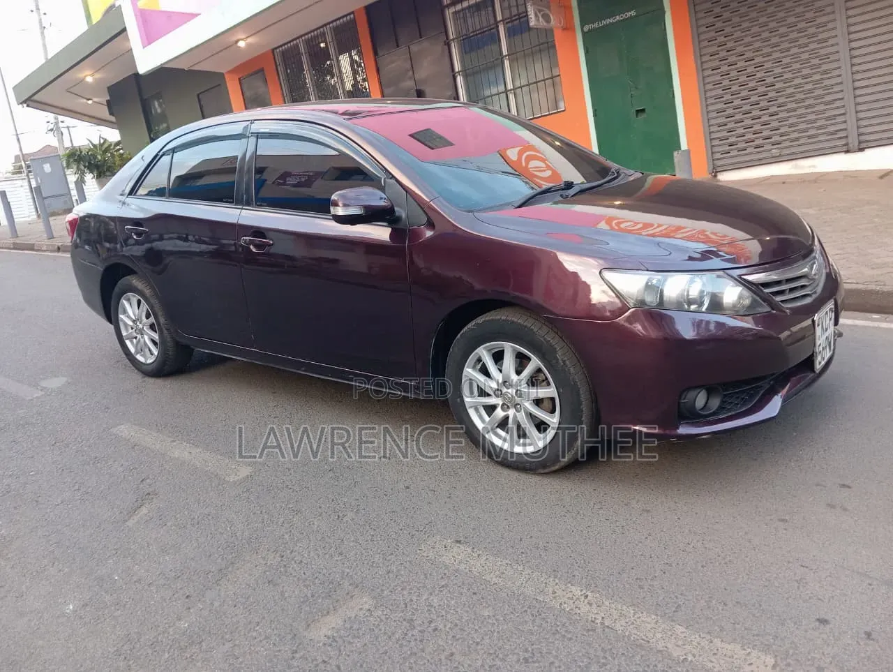 Toyota Allion 2010 Maroon