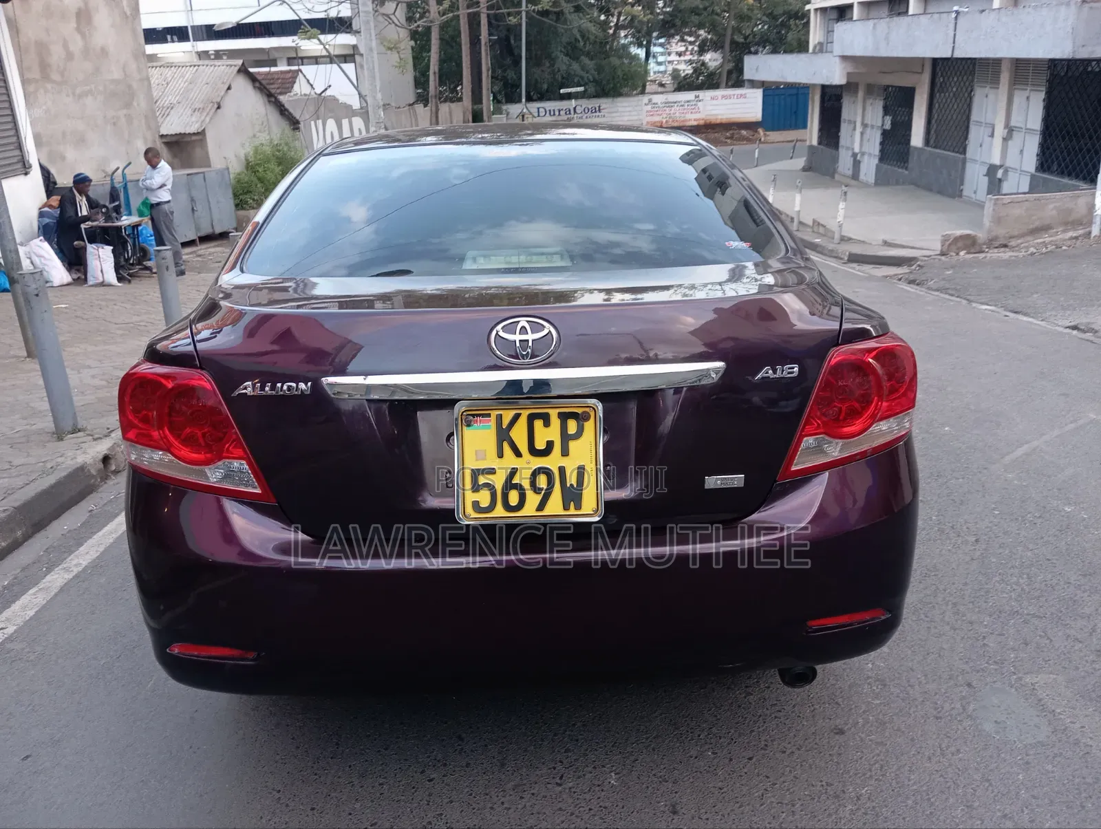 Toyota Allion 2010 Maroon