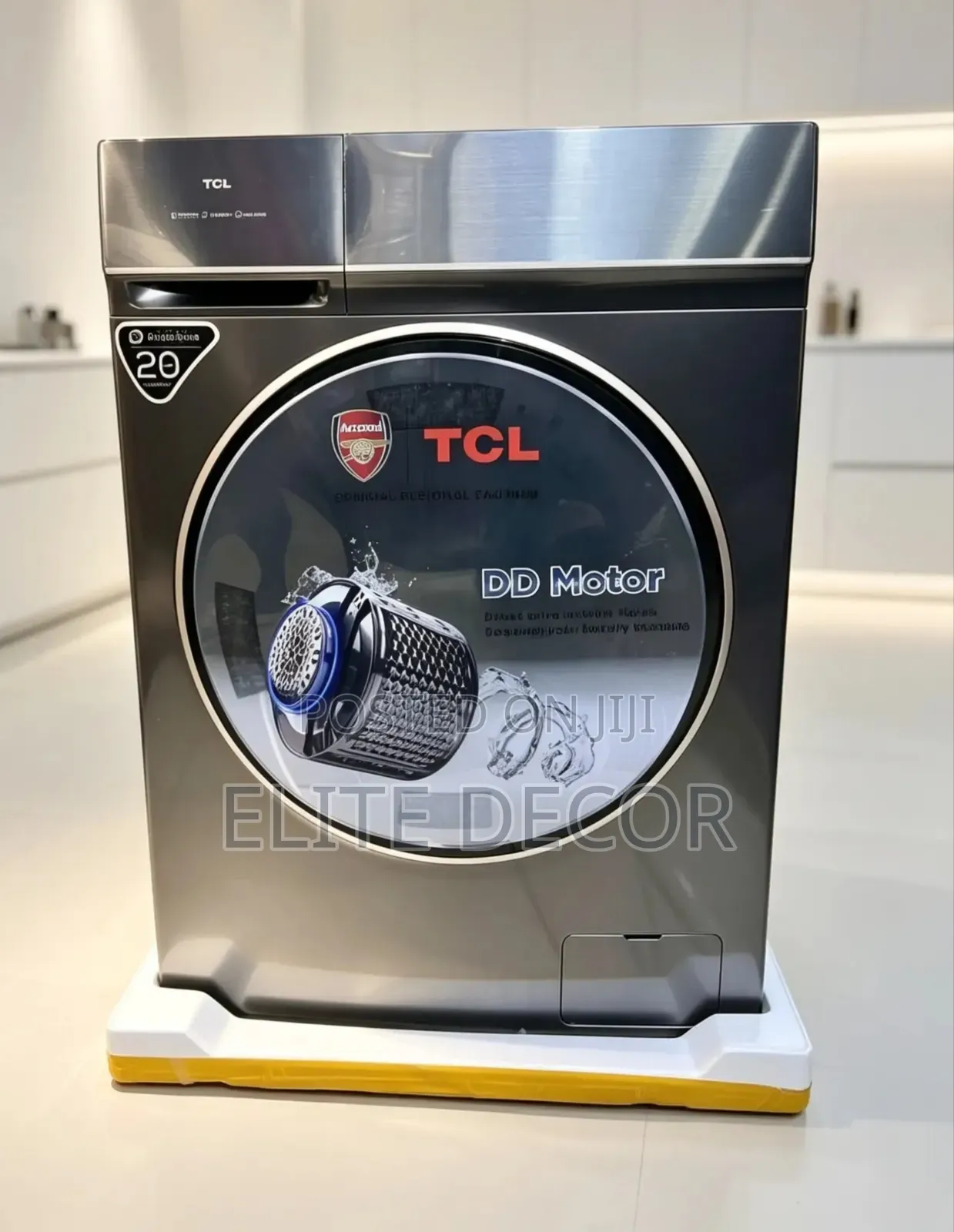 TCL 12kg Front Load Washing Machine Inverter Motor, Steam Wash,1400rpm