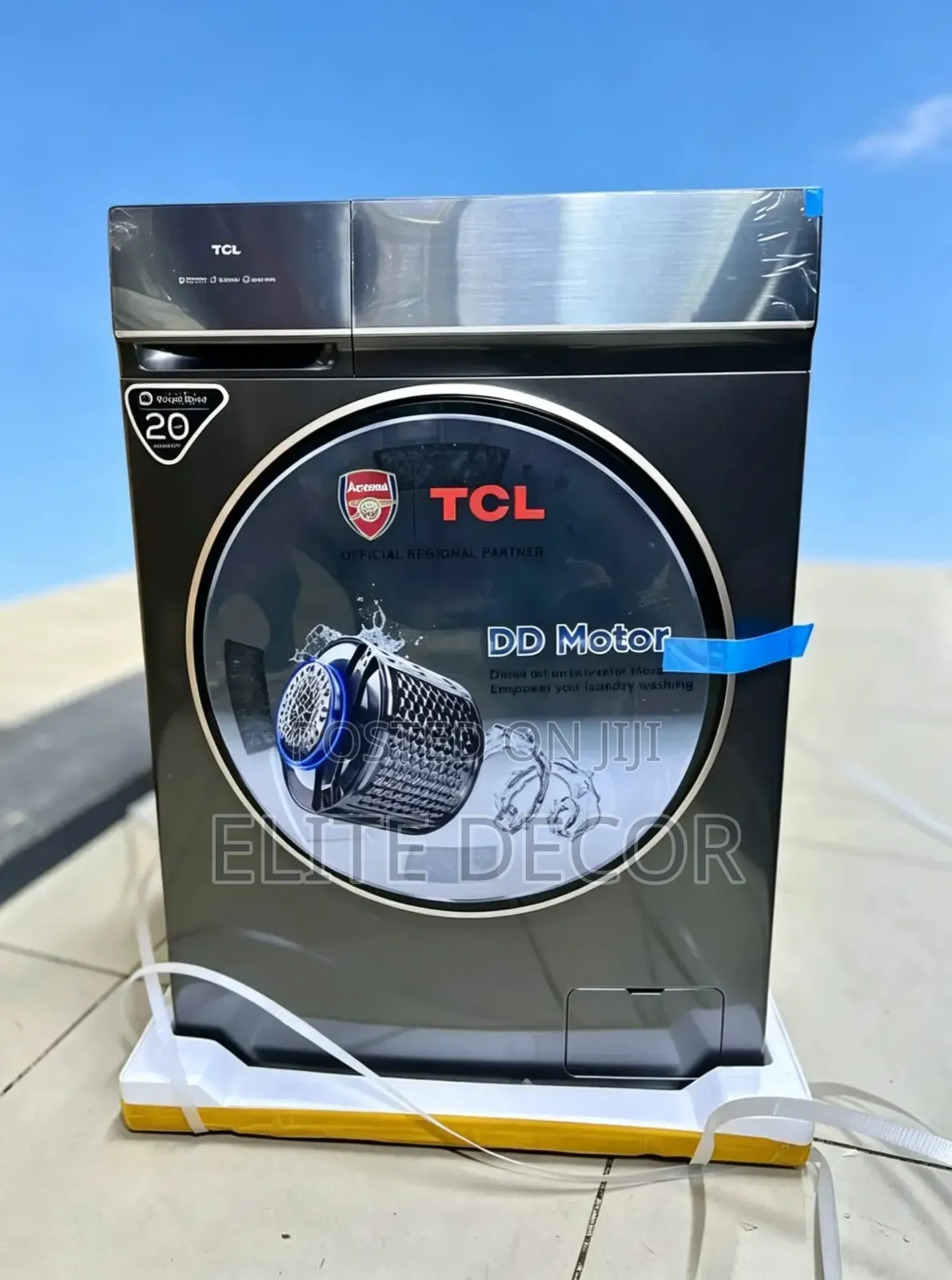 TCL 12kg Front Load Washing Machine Inverter Motor, Steam Wash,1400rpm