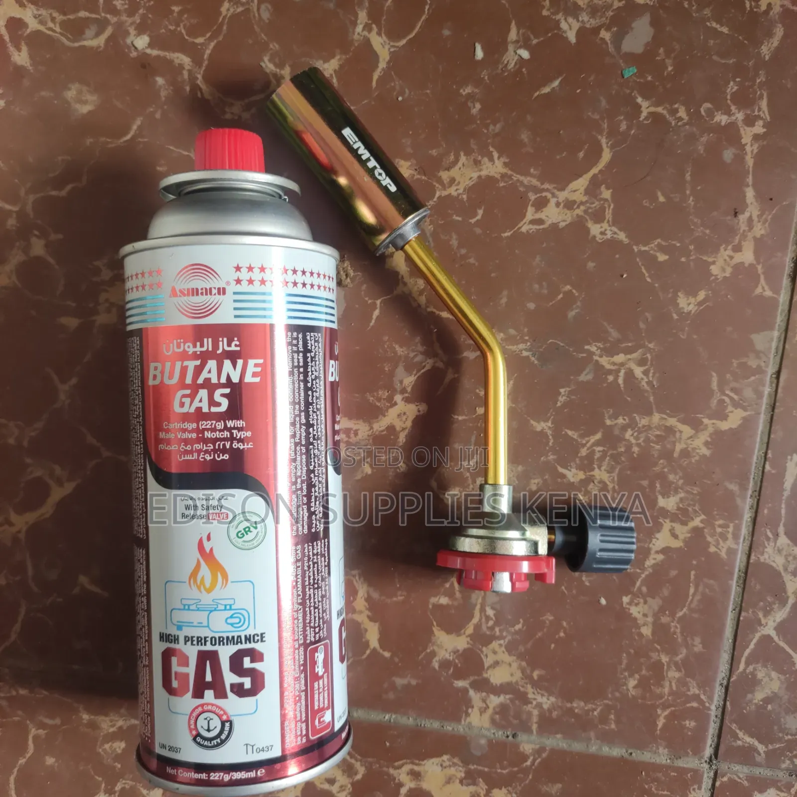 Flame Gun Emtop Brazing Gun Safety Fire Portable Butane Torch Gas Can