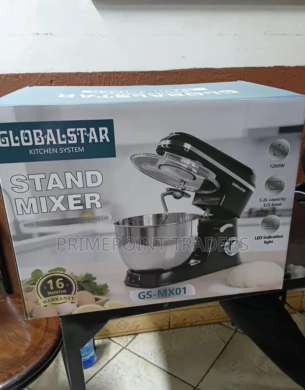 Globalstar Commercial 5.2l Stand Mixer – Built For Everyday Baking