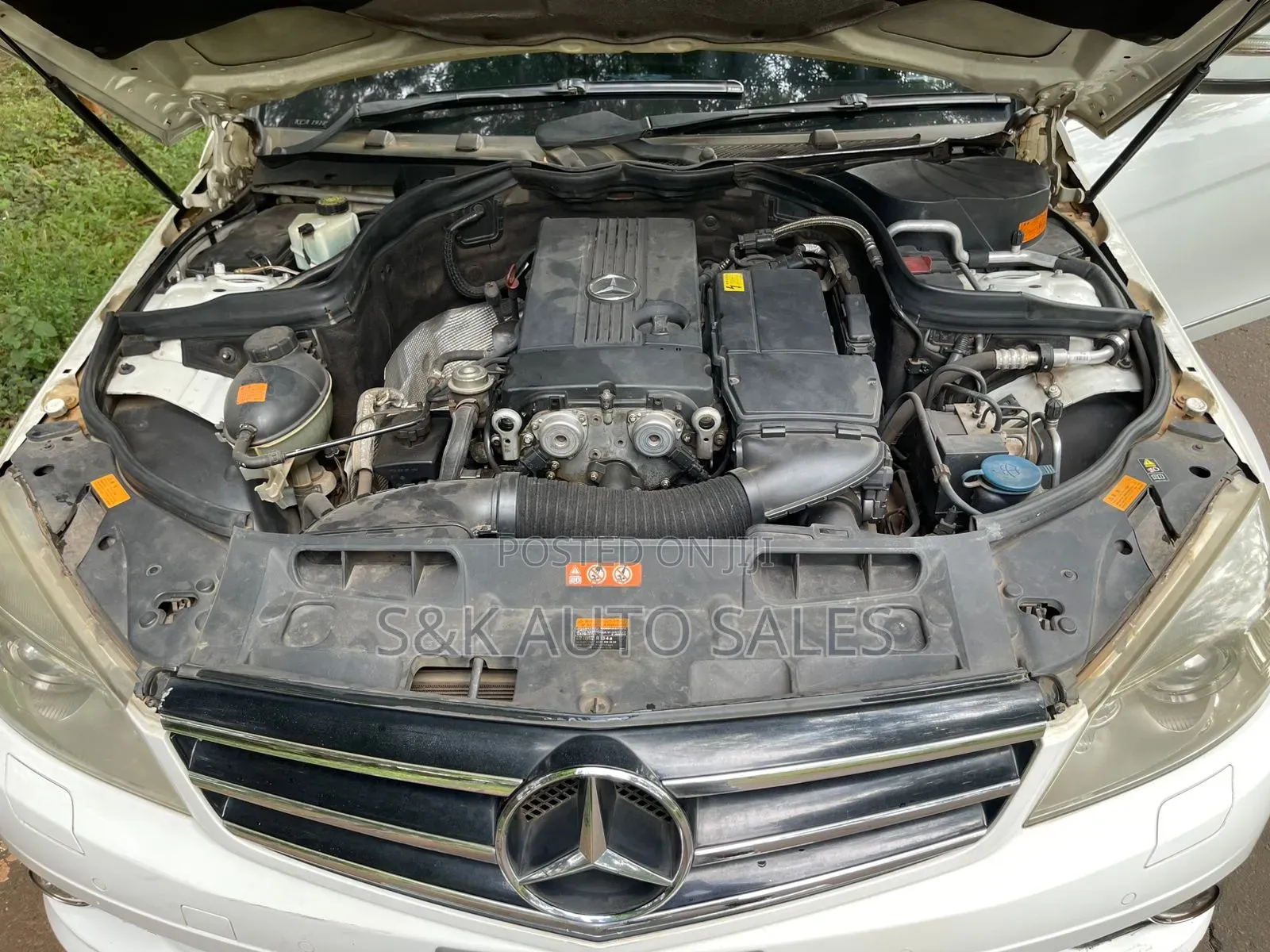 Mercedes-Benz C200 2008 White
