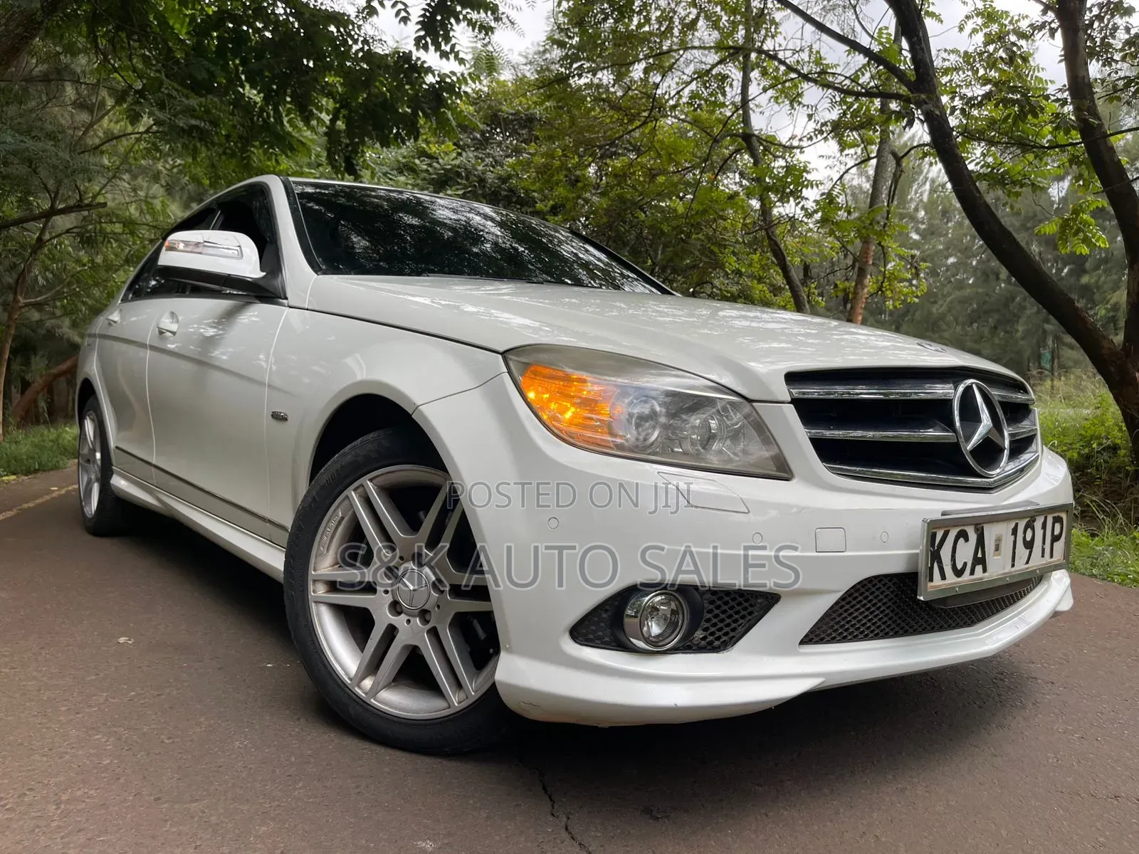 Mercedes-Benz C200 2008 White