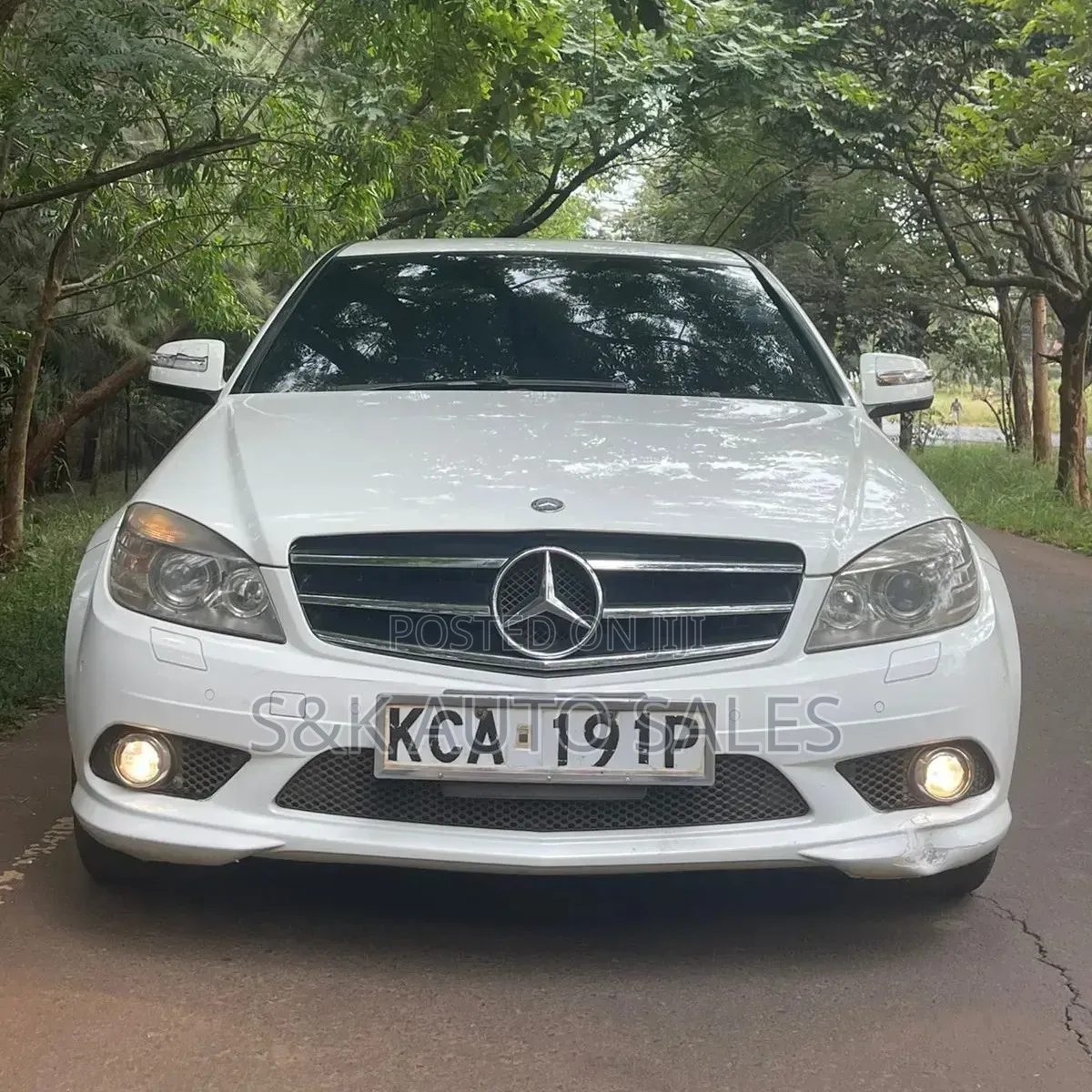 Mercedes-Benz C200 2008 White