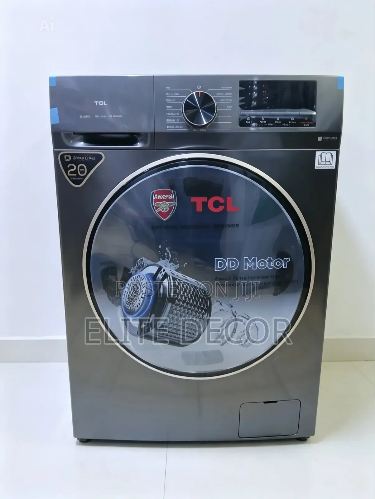 TCL 10kg/6kg Front Load Washer Dryer – Dd Inverter Motor, 1200rpm