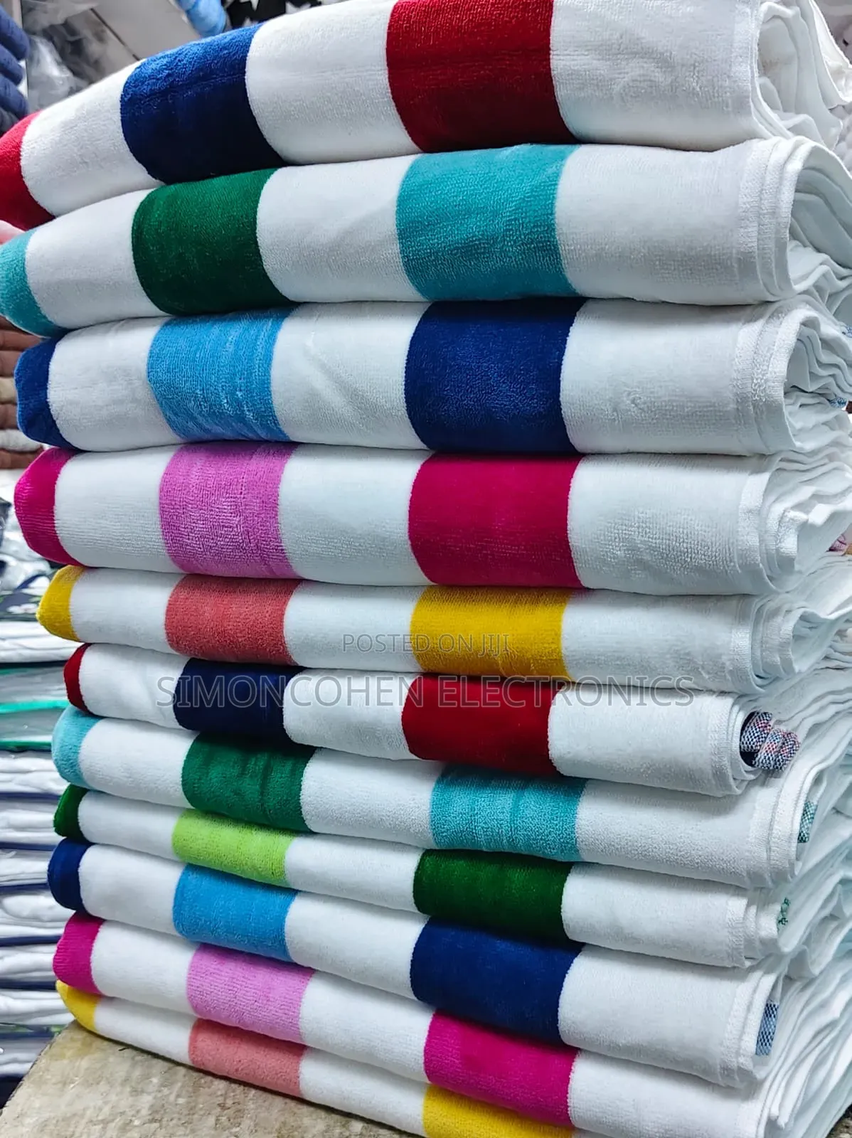 Cabana Stripped Beach Towels