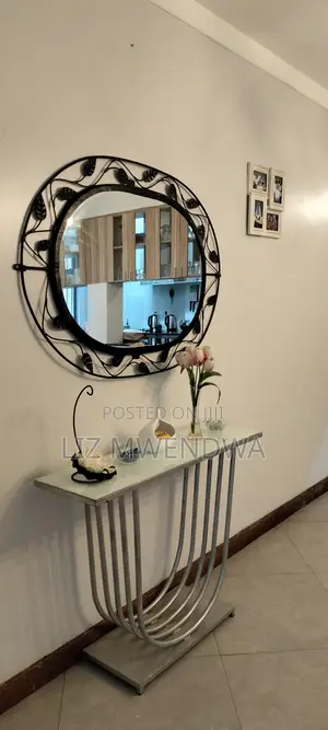 Console and a Mirror