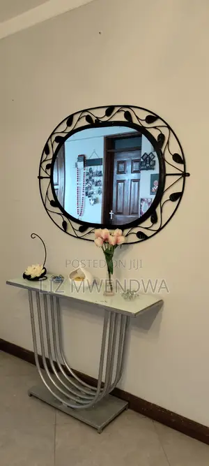 Console and a Mirror