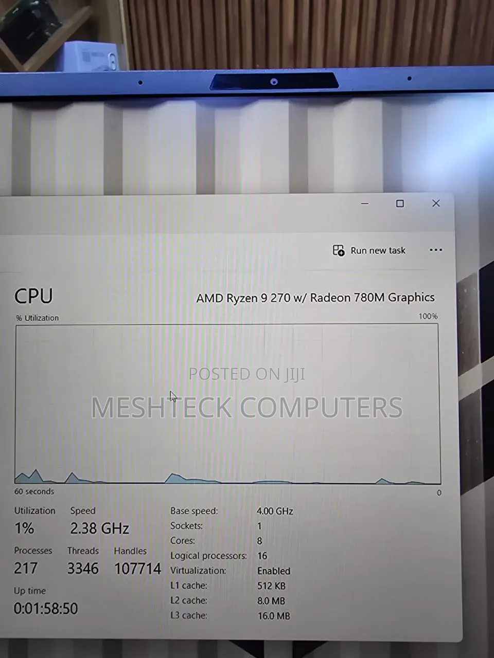 New Laptop Asus TUF Gaming F16 32GB AMD Ryzen 9 SSD 1T