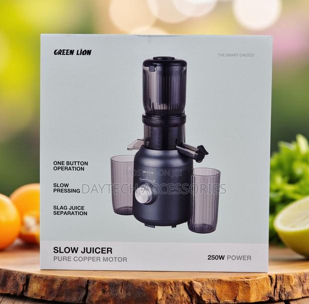 Green Lion Slow Juicer 250w Pure Copper Motor for Efficient Operation. - main view