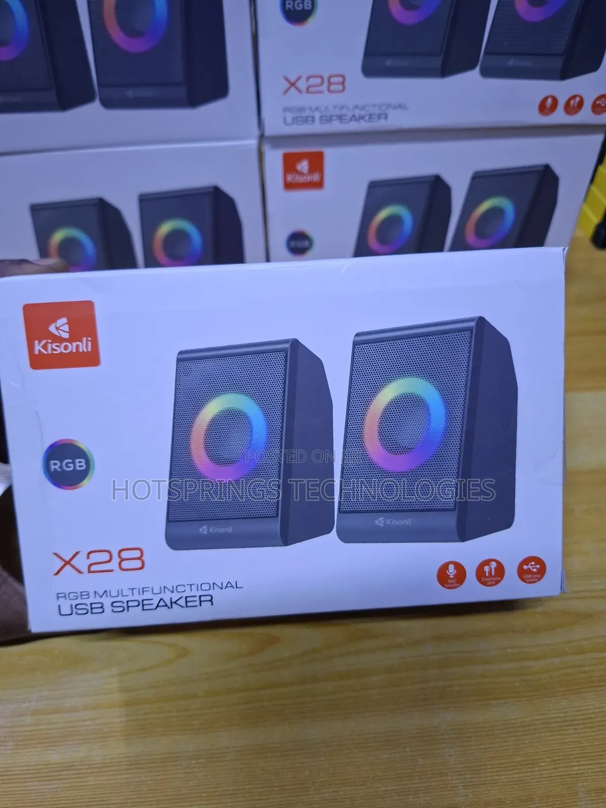 Kisonli X28 Usb Speaker Desktop Speakers