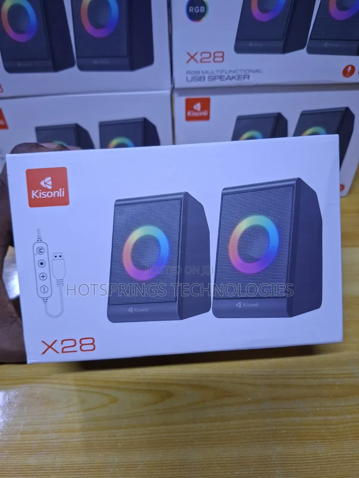 Kisonli X28 Usb Speaker Desktop Speakers