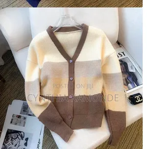 Block Knit Cardigan