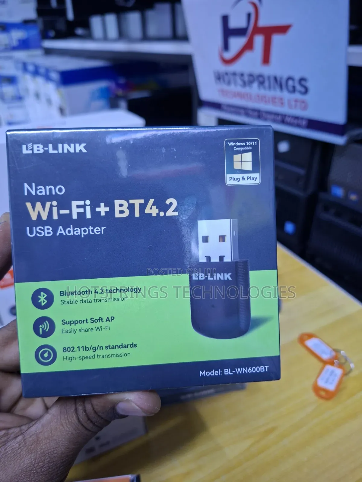 Lb-Link Wi-Fi + Bt4.2 Usb Adapter