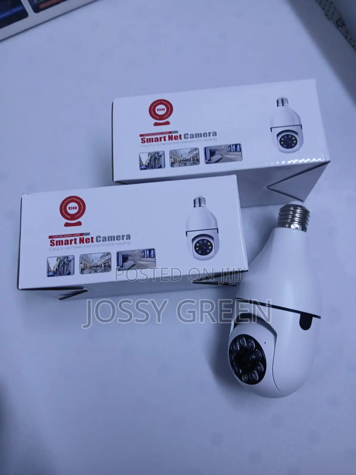 Wireless Bulb CCTV Camera With Motion Detection and V380 Pro
