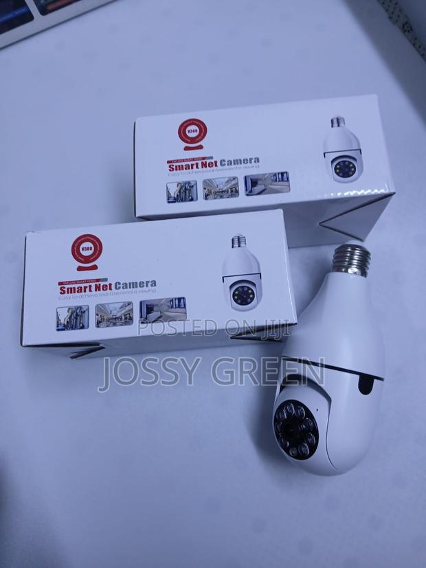 Wireless Bulb CCTV Camera With Motion Detection and V380 Pro - main view