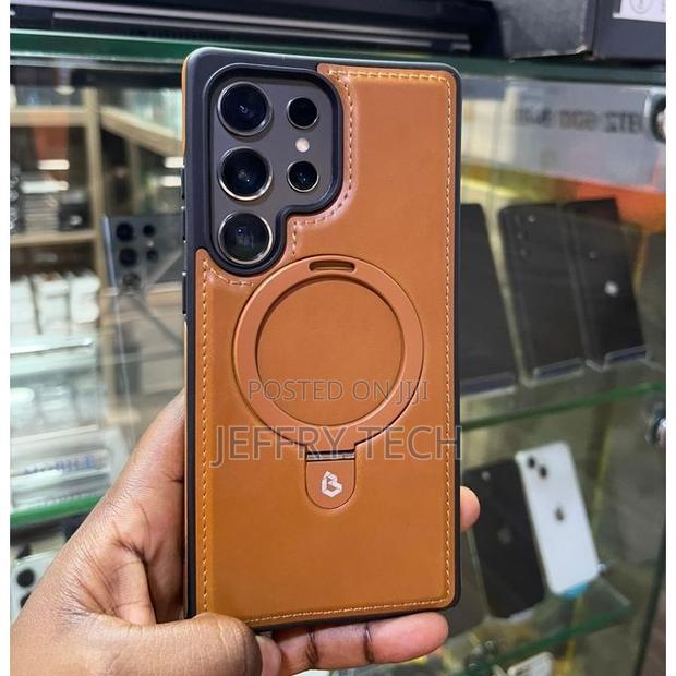 Samsung Galaxy S25 Ultra 5g Ather-Effect Case With Integrated Stand - main view