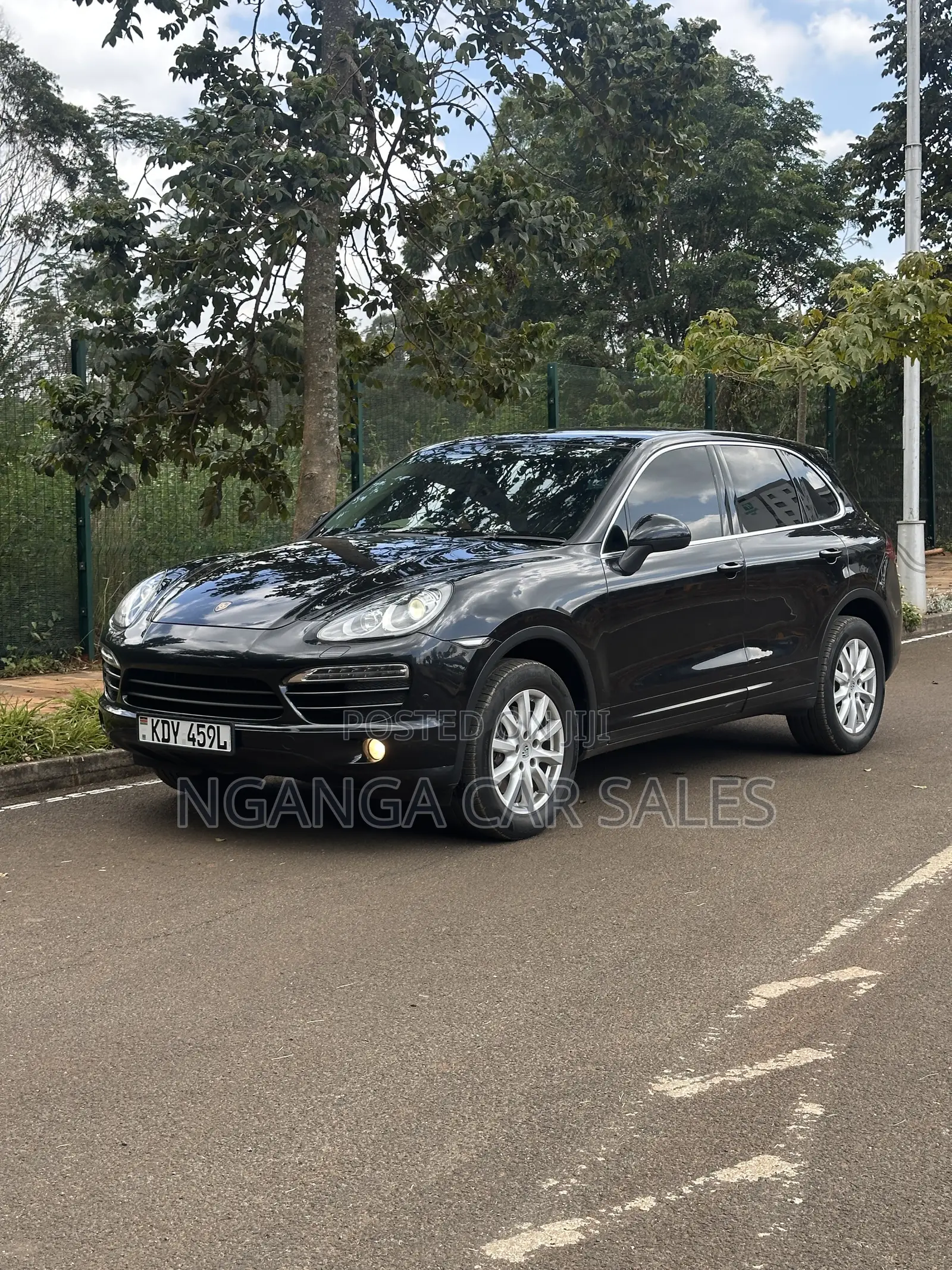 Porsche Cayenne 4dr SUV AWD (3.6L 6cyl 6M) 2014 Black