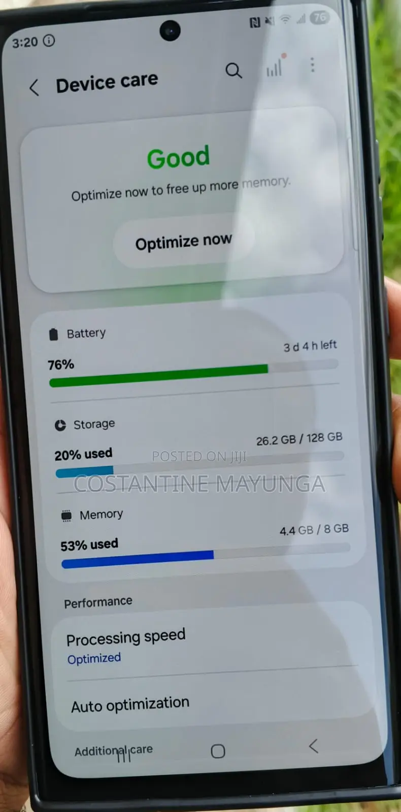 Samsung Galaxy S22 Ultra 128 GB Green