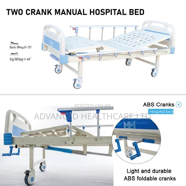 Two Crank Manual Hospital Bed