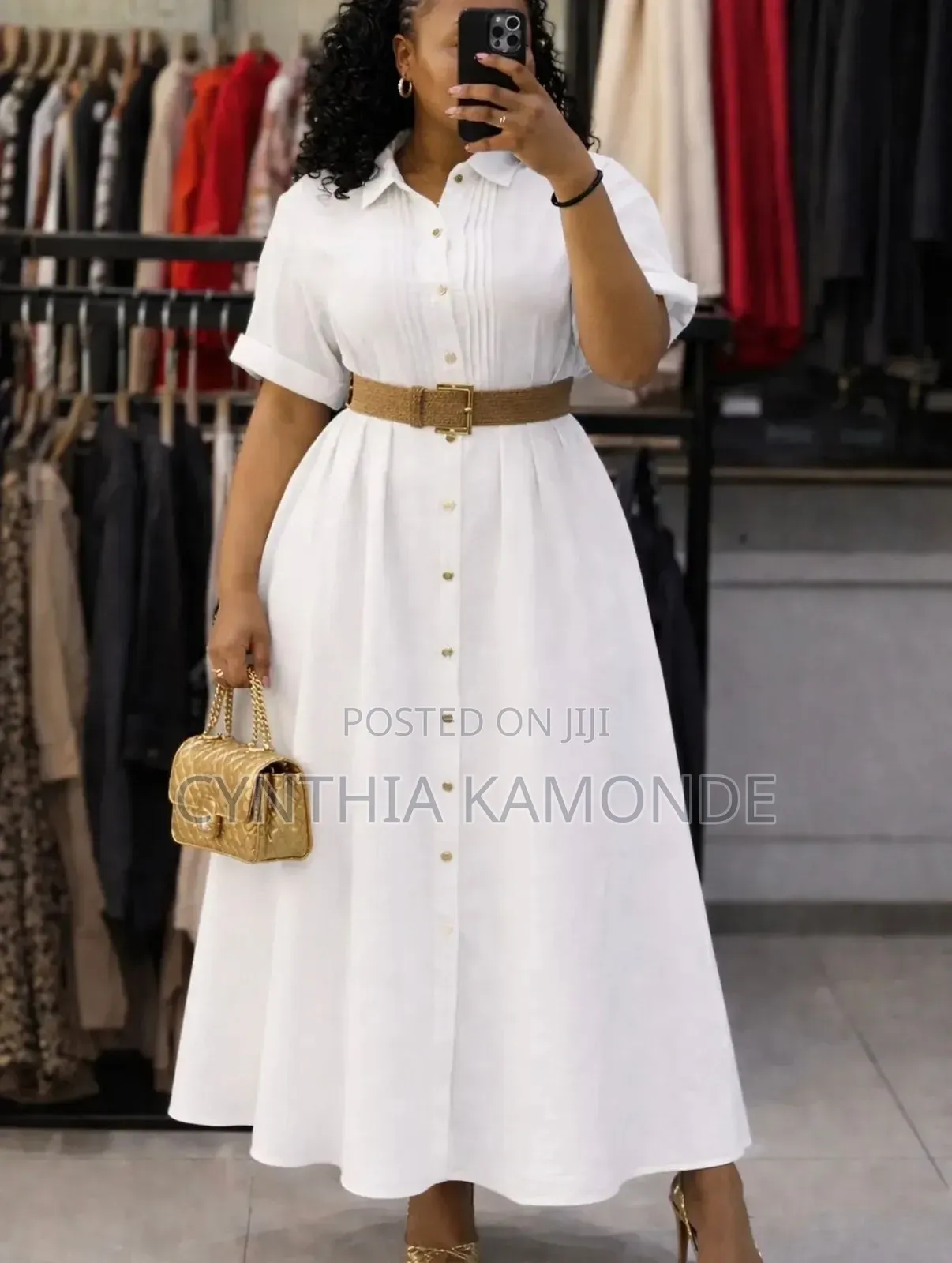 Linen Maxi Dress