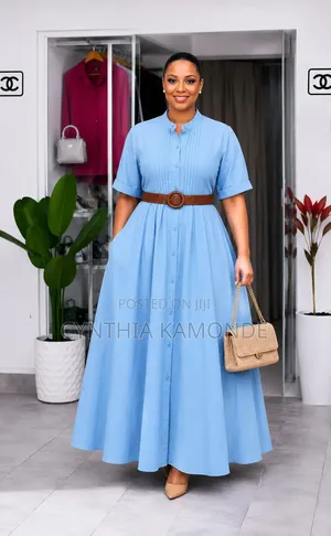 Linen Maxi Dress