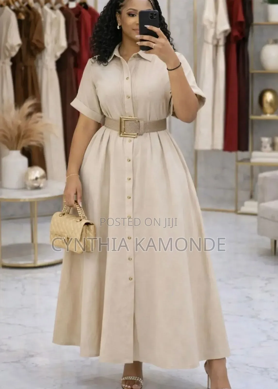 Linen Maxi Dress