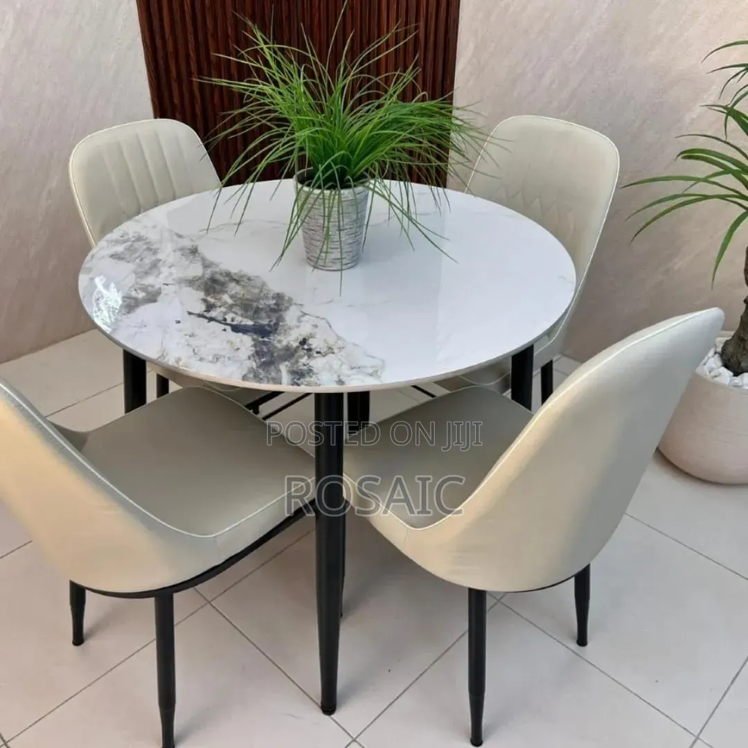 1 Table + 4 Chairs Dinning Table