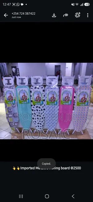 Imported Metallic Ironing Board