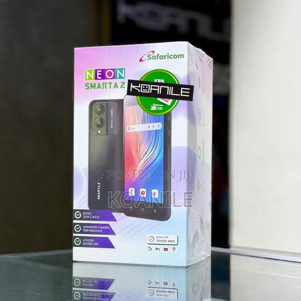 New Safaricom Neon Storm 4 GB Black
