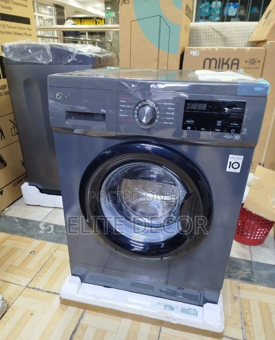 Lg 8kg Front Load Washing Machine F4j3tyg6j – Ai Ddtm, Steamtm, 1400rp