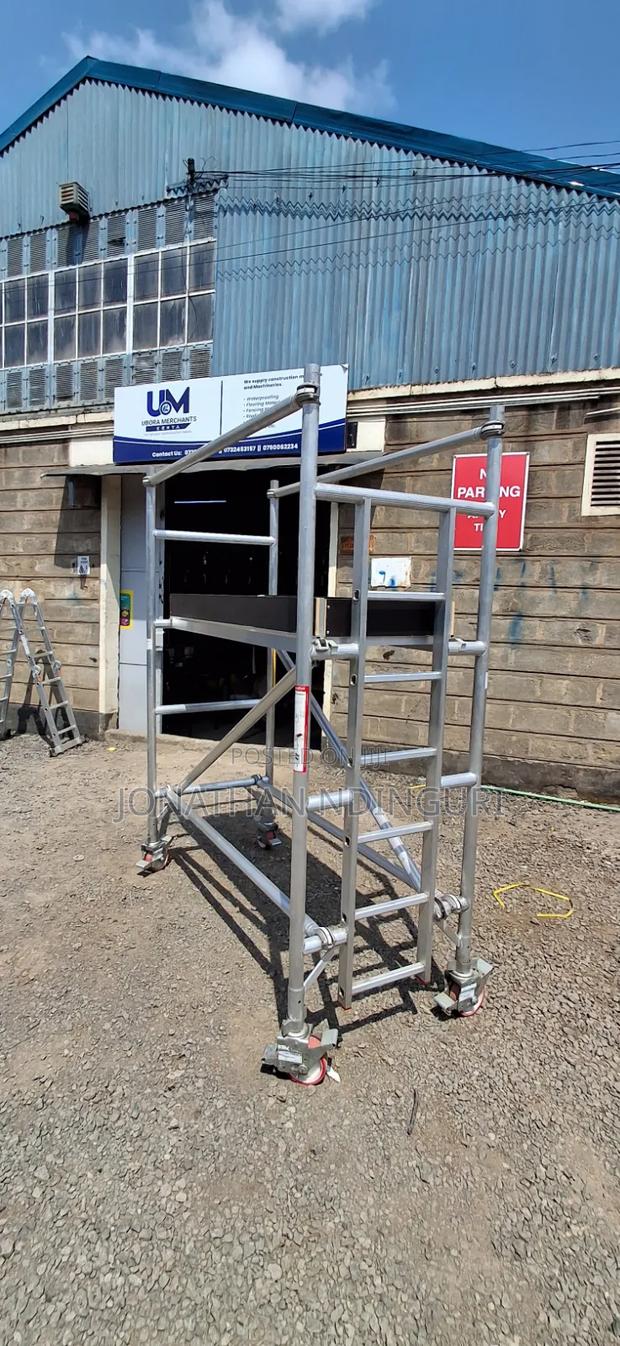 Aluminium Scaffolding Ladder – Professional Elevated Work Platform - thumbnail 2