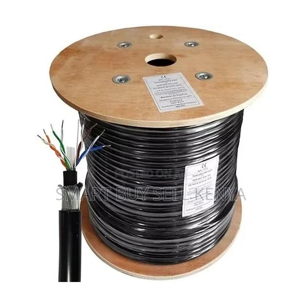 High Capacity 305m Outdoor Utp Cat 6 Networking Lan Cable Roll