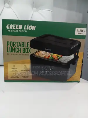 Green Lion Portable Lunch Box With Built-in Battery Electric Heating