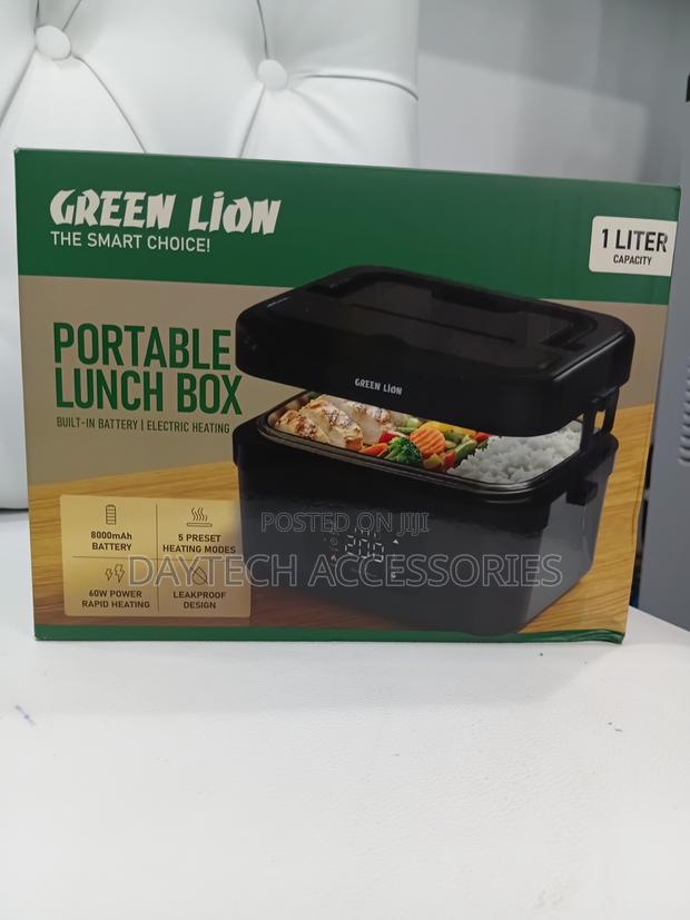Green Lion Portable Lunch Box With Built-in Battery Electric Heating - thumbnail 2