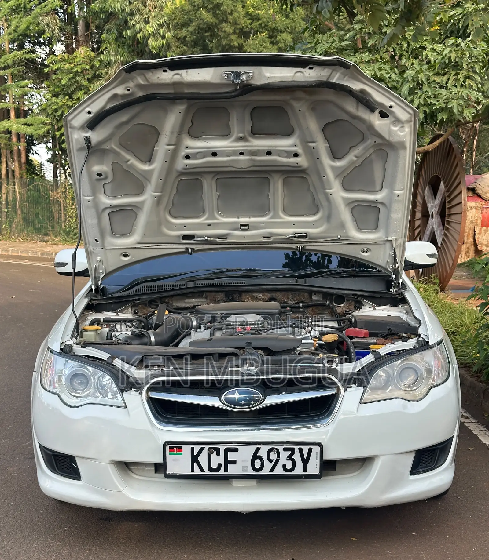 Subaru Legacy 2008 White
