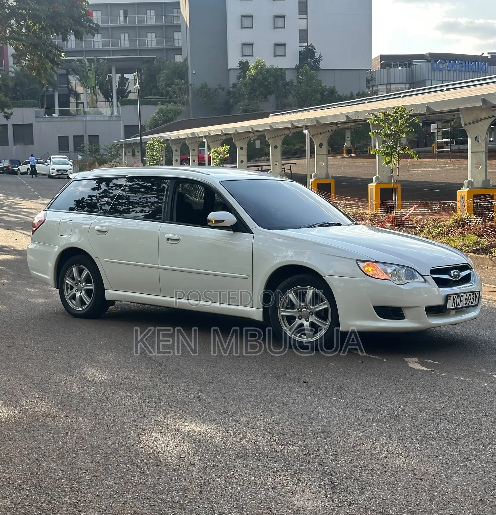 Subaru Legacy 2008 White