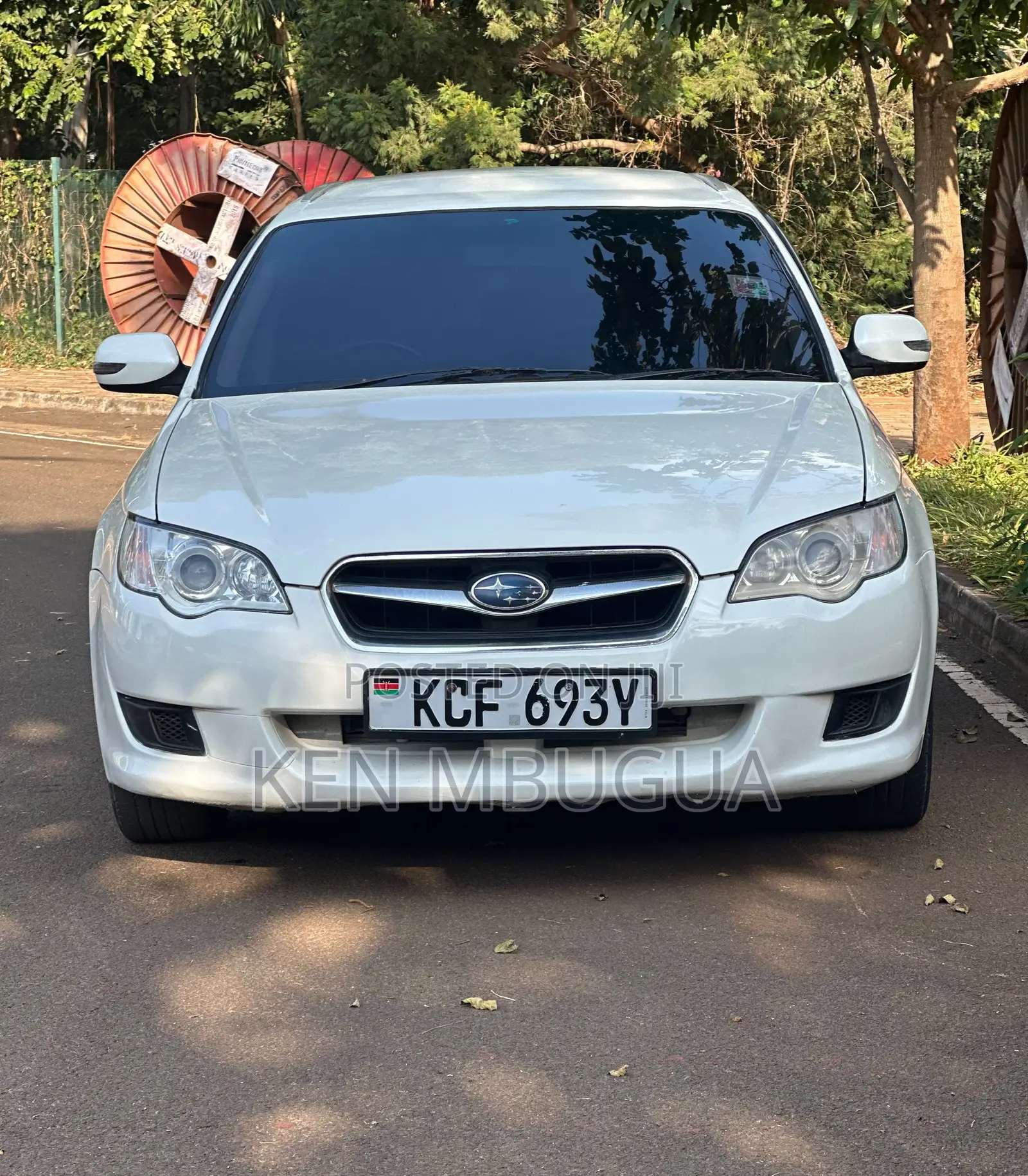 Subaru Legacy 2008 White