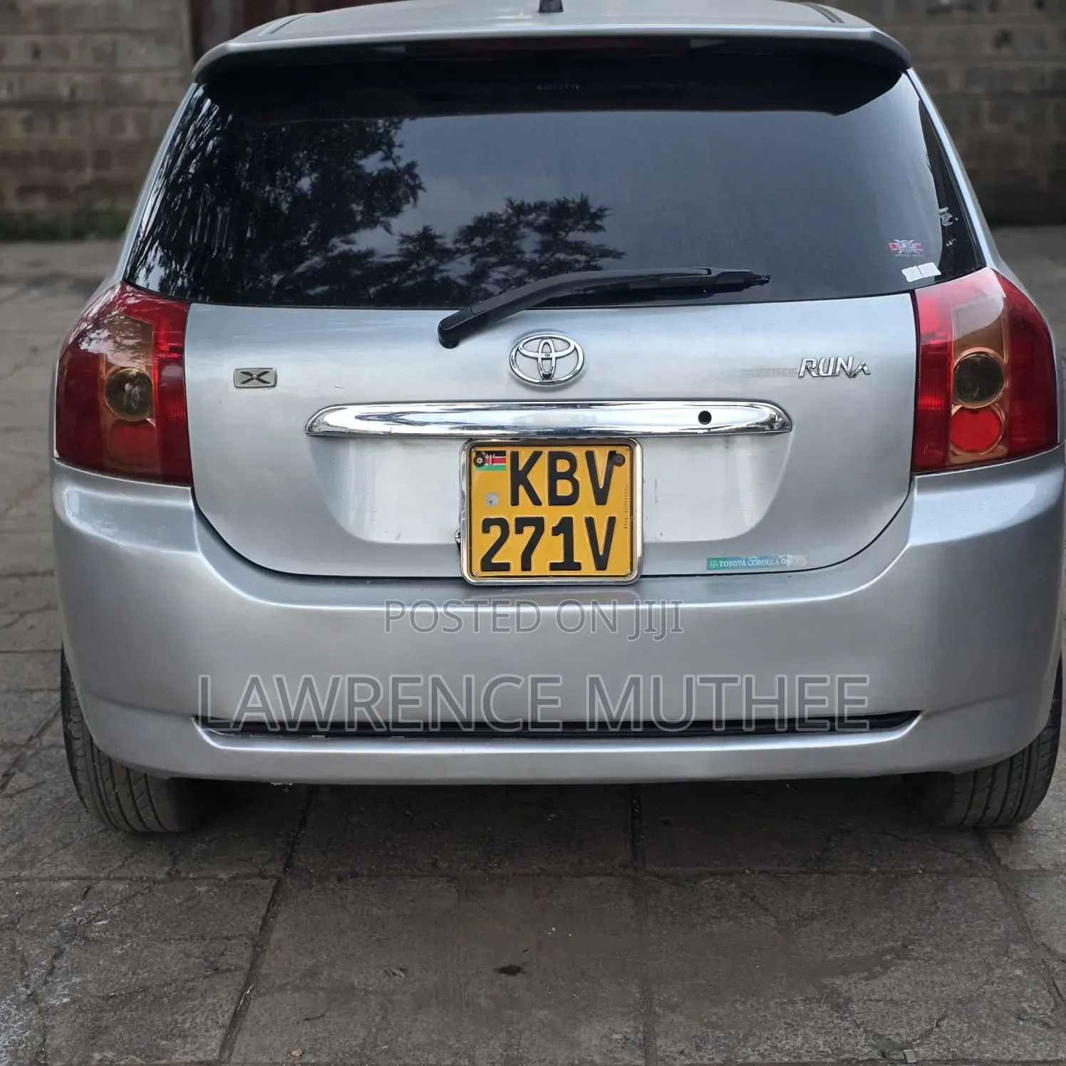 Toyota Allex 2006 Silver