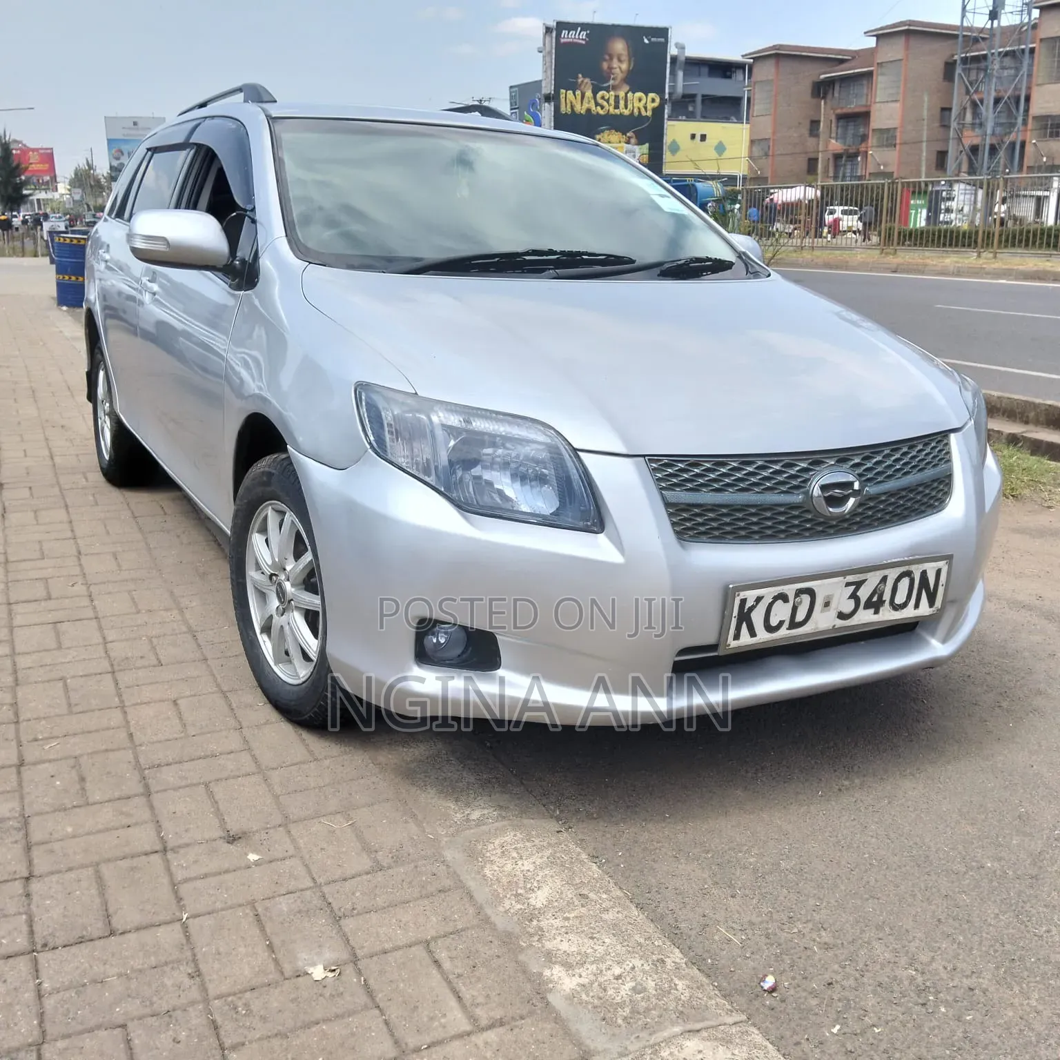 Toyota Corolla Fielder 2008 Silver