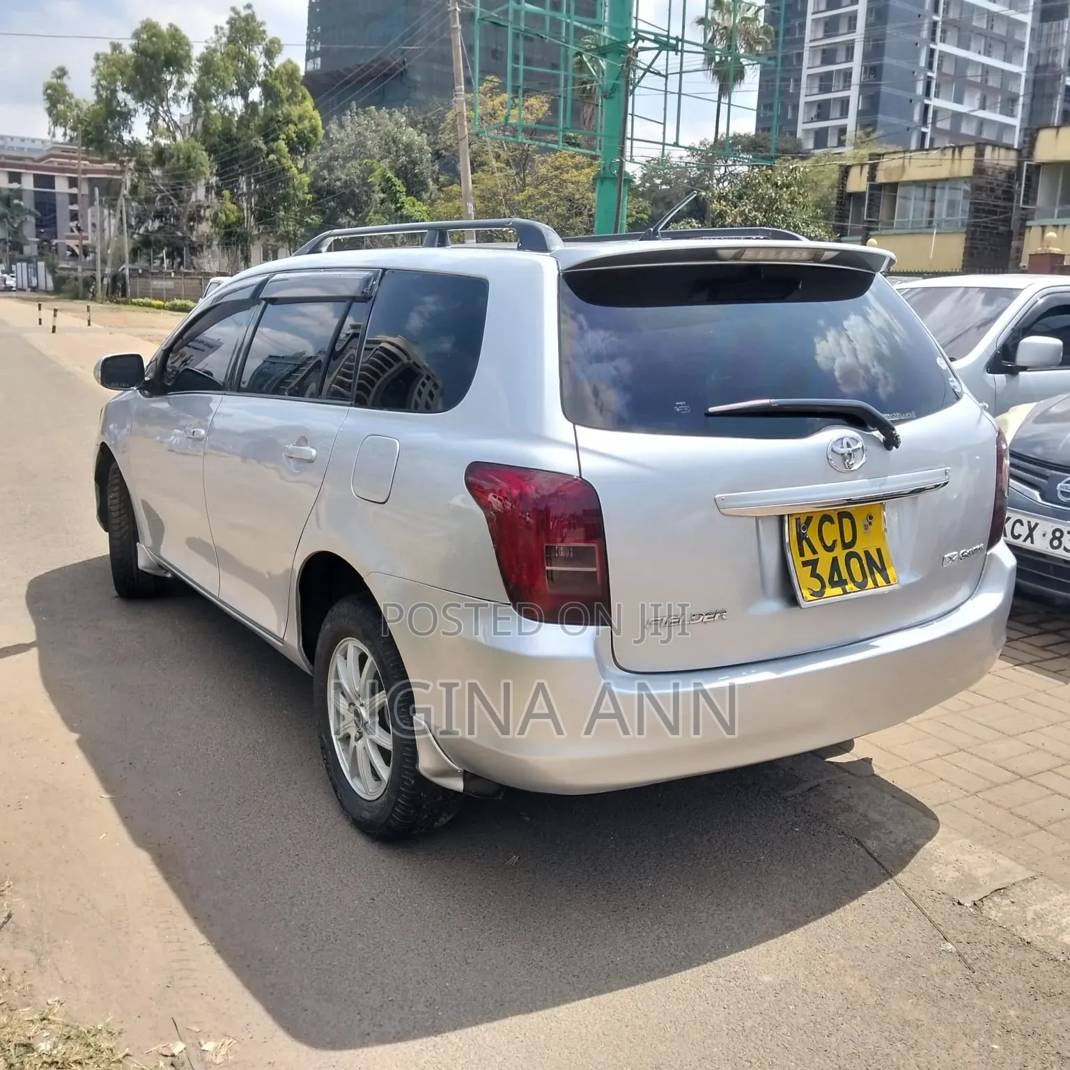 Toyota Corolla Fielder 2008 Silver
