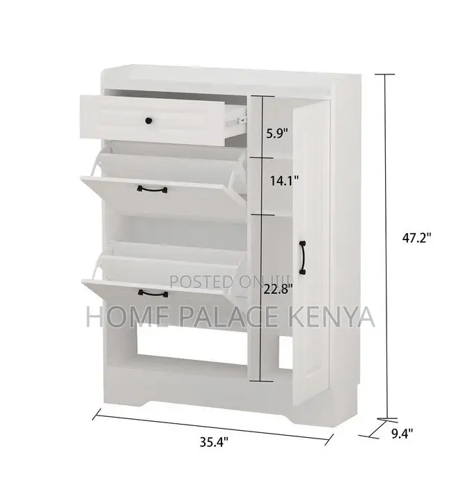 Shoe Rack: Foyer Tipping Wooden Storage Rack