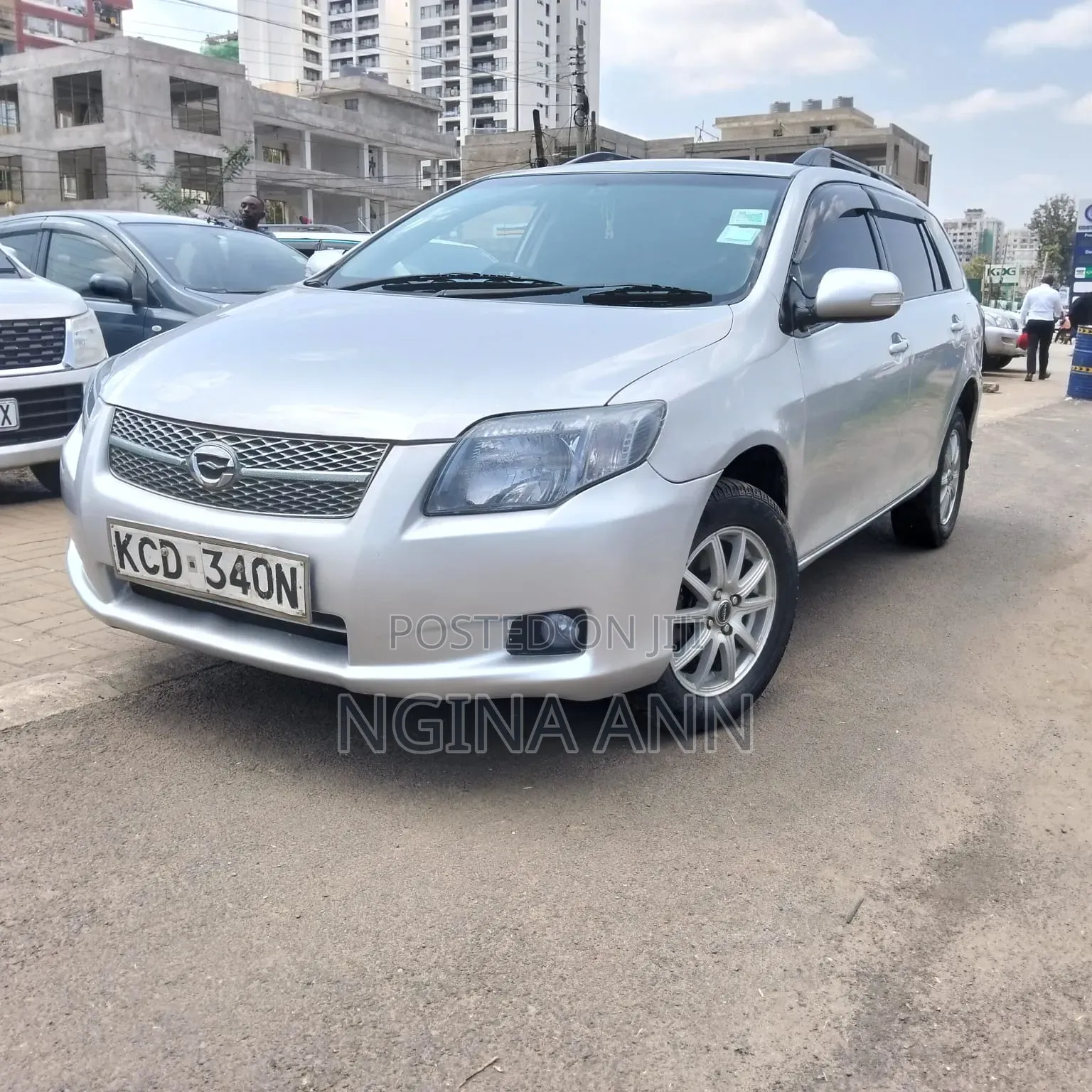 Toyota Corolla Fielder 2008 Silver