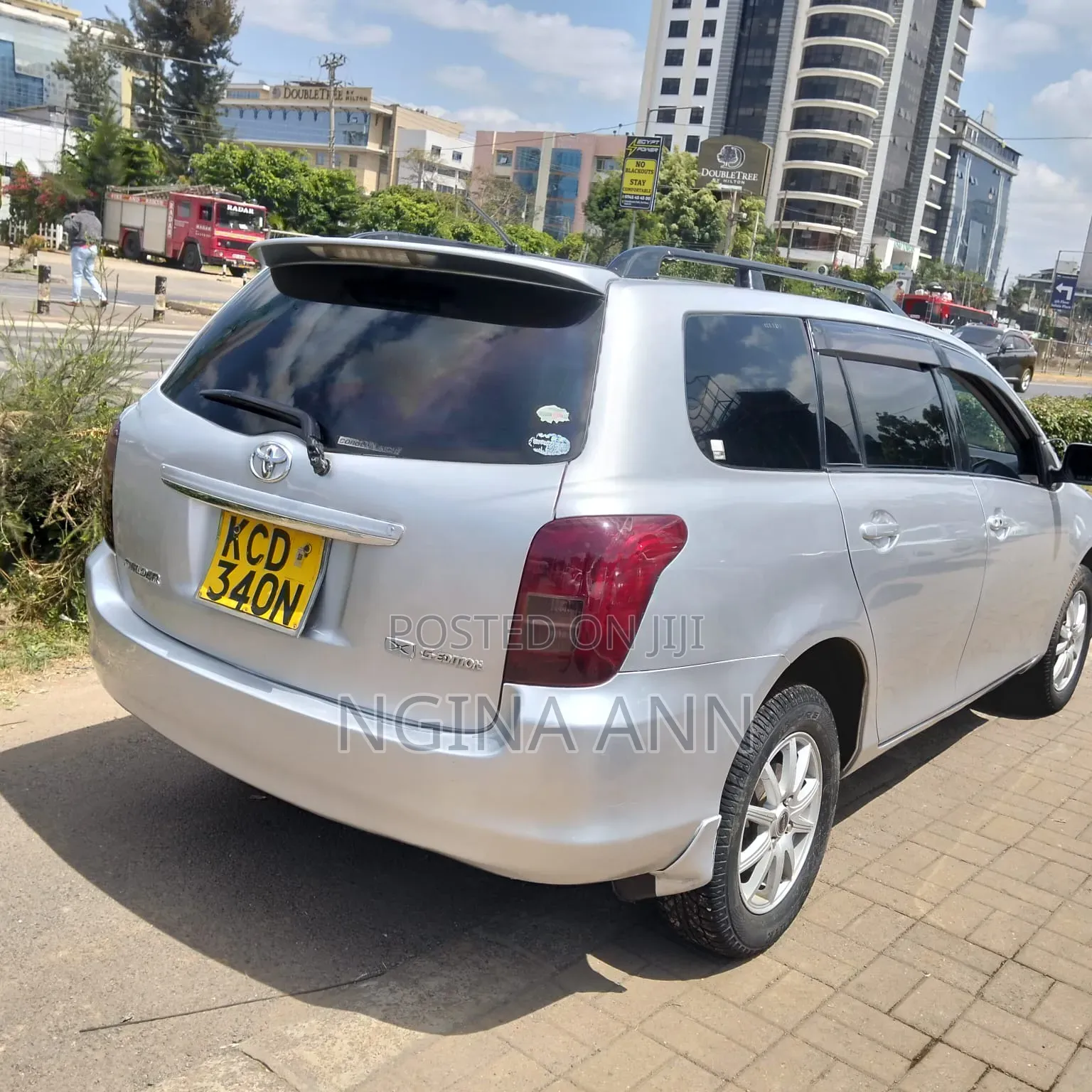 Toyota Corolla Fielder 2008 Silver