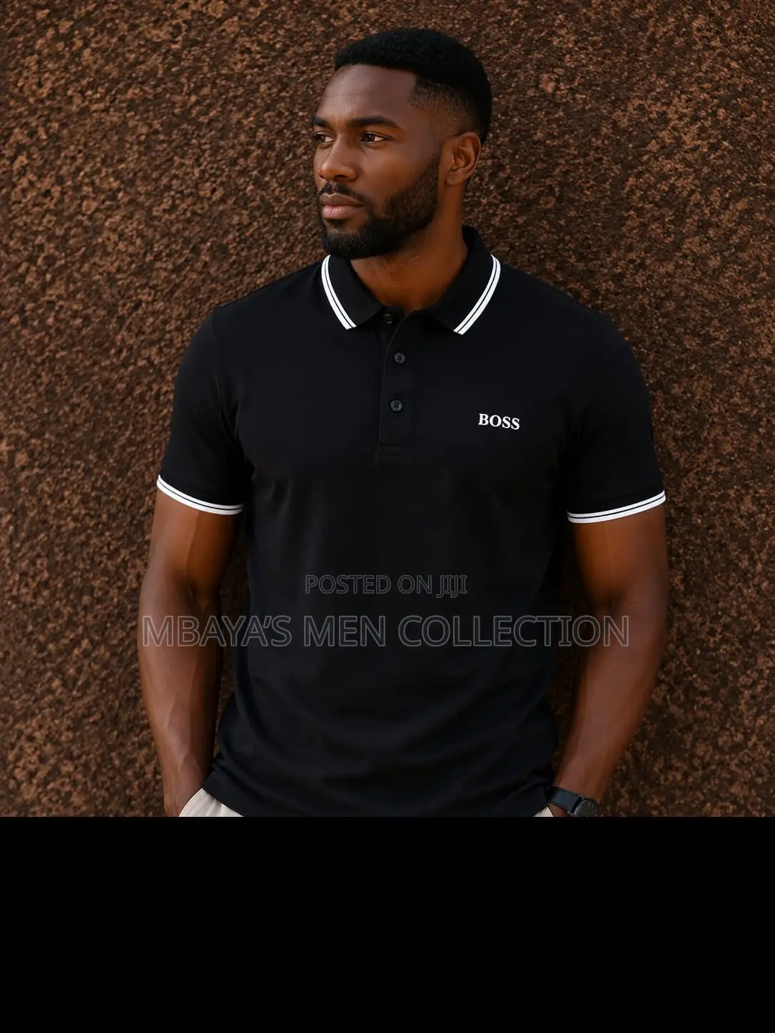 Boss Men’S Premium Polo T-Shirt – Classic Fit