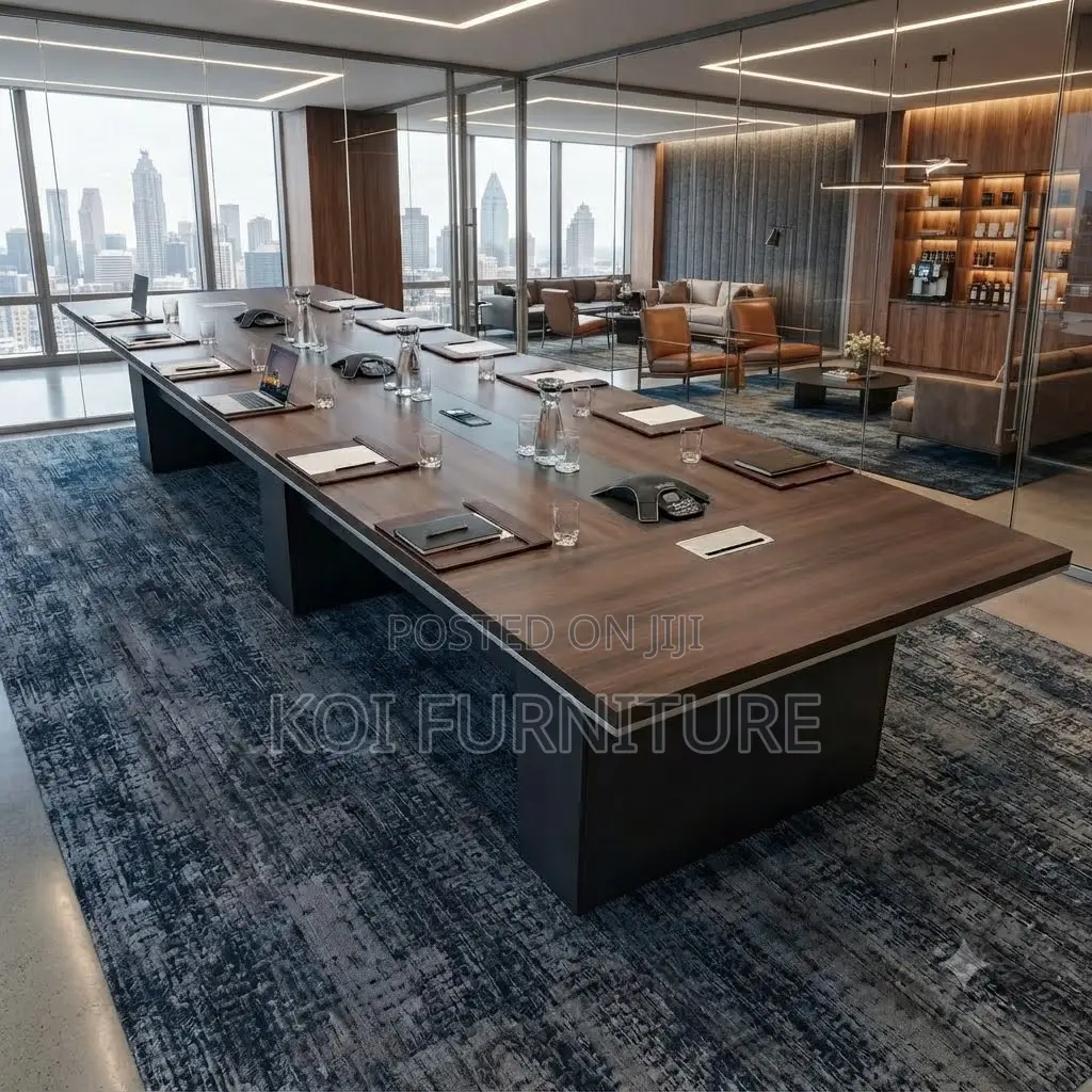 Boardroom Table; 6 Meters Long Strength Office Boardroom Table