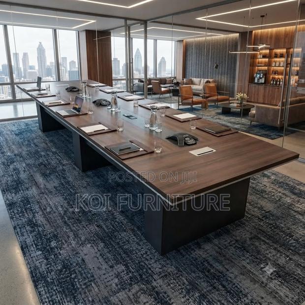 Boardroom Table; 6 Meters Long Strength Office Boardroom Table