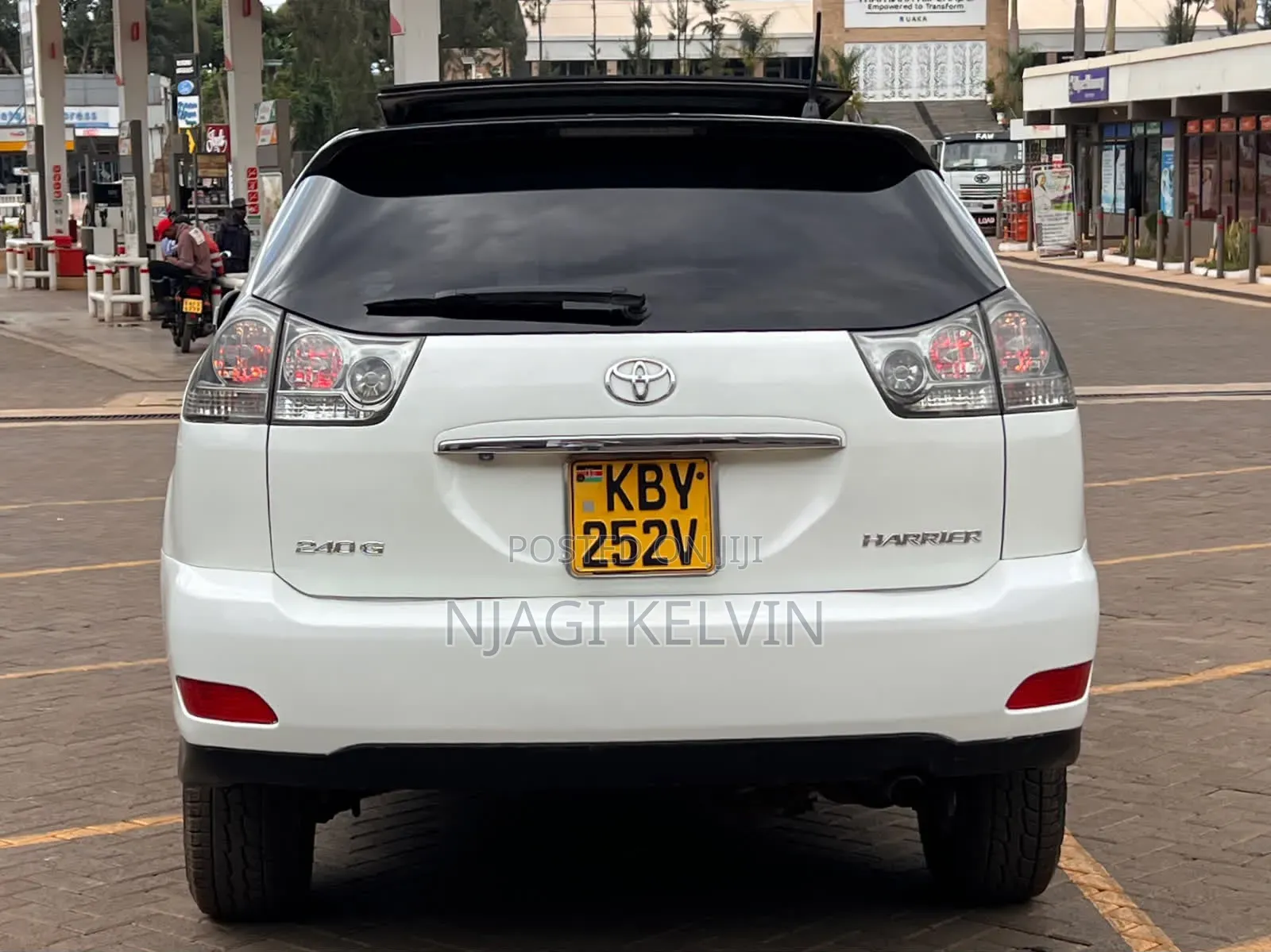 Toyota Harrier 2007 White