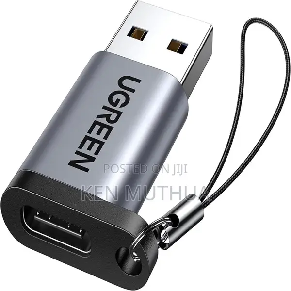 Ugreen Us276 10gbps Usb a 3.0 Male to Usb C 3.1 Female Adapter
